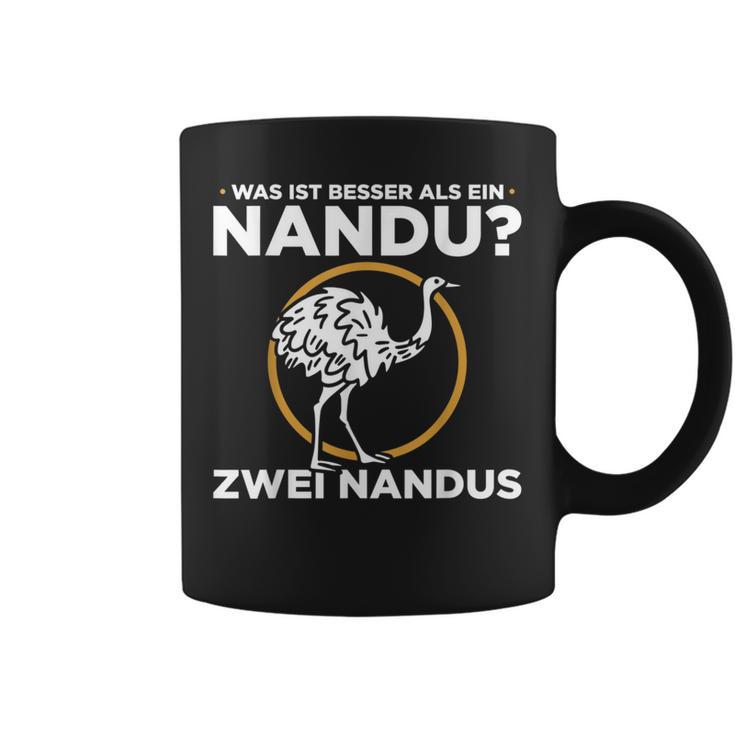 Was Ist Besser Als Ein Nandu Zwei Nandus Saying Tassen