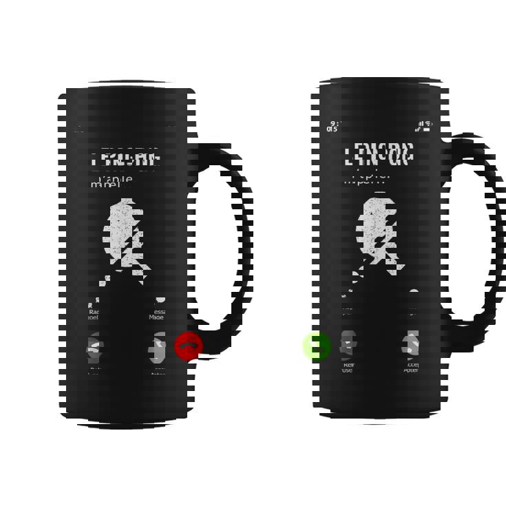 Le Ping-Pong M'appelle Idée Cadeau Drôle Fan Tennis De Table Tasse