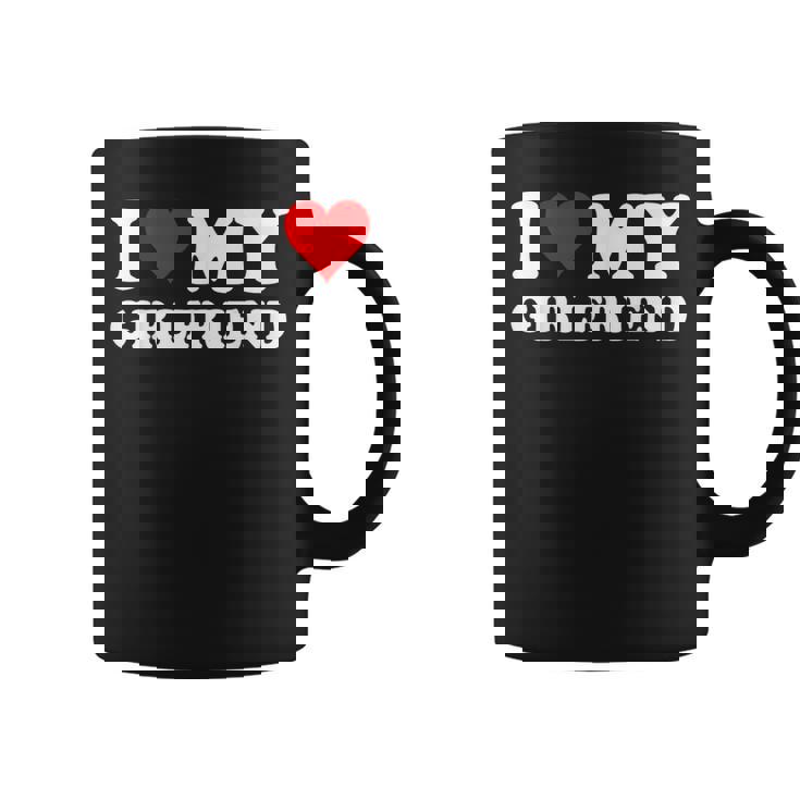 I Love My Hot Girlfriend I Heart My Hot Girlfriend Coffee Mug