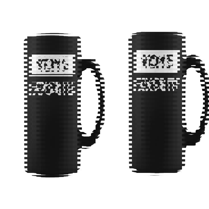 Mom's Favorite  Sibling Joke Mother's Day Coffee Mug