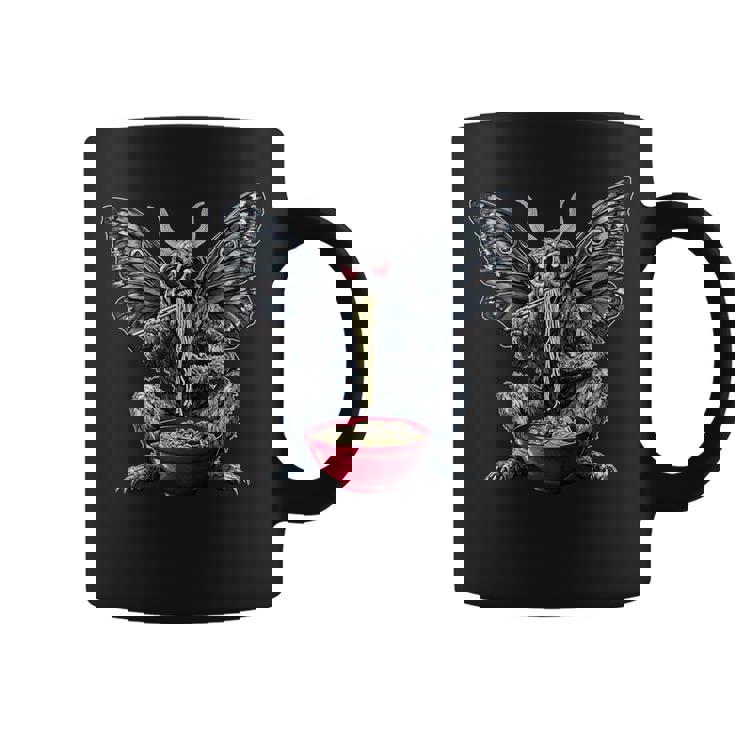 Mothman Cryptozoology Cryptid Ramen Japanese Noodles Coffee Mug