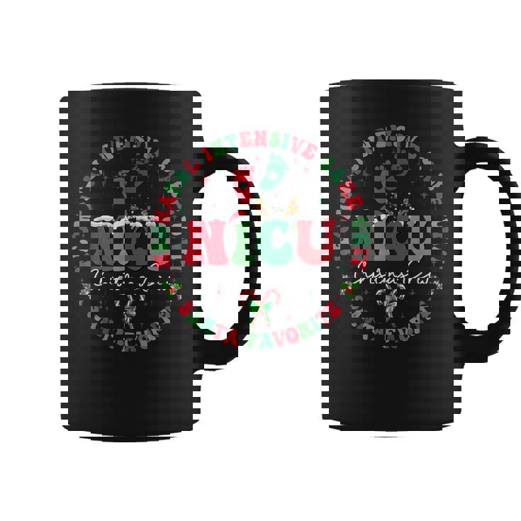 Nicu Christmas Crew Nicu Nurse Santa Favorite Xmas Costume Coffee Mug