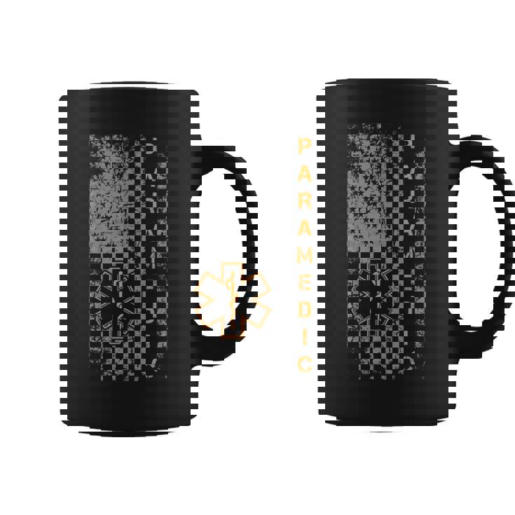 Paramedic Usa Flag Proud Ems Emt American Friend Coffee Mug