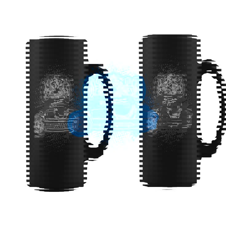 Plan De Laoiture De Course Rétro Morgan 3 Wheeler Tasse