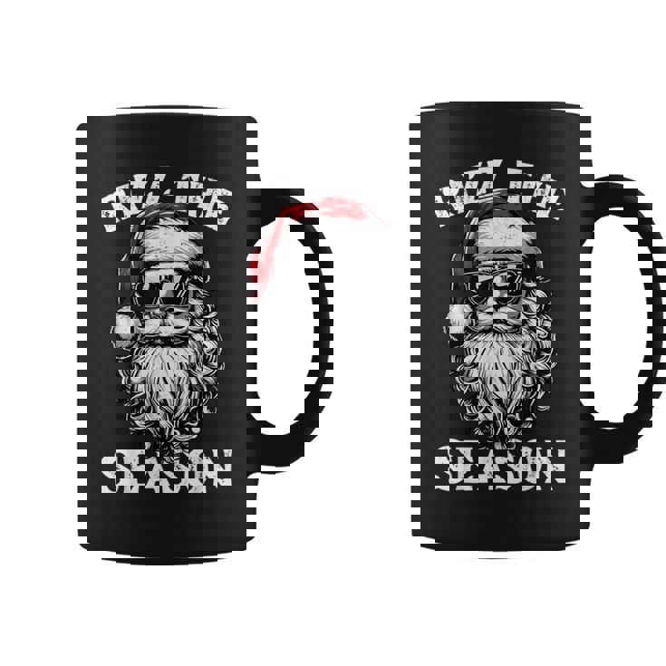 Rizz The Season Santa Claus Christmas Season Rizzler Coffee Mug