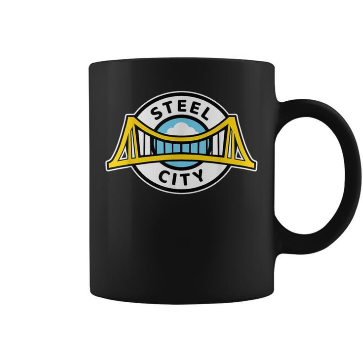 Sl City Pittsburgh Logo Der Stadt Der Brücken Tassen