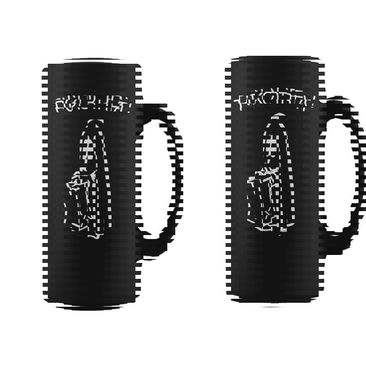 Spooky Ghost Trick Or Treat Halloween Fun & Festive Ghost Graphic Print Coffee Mug