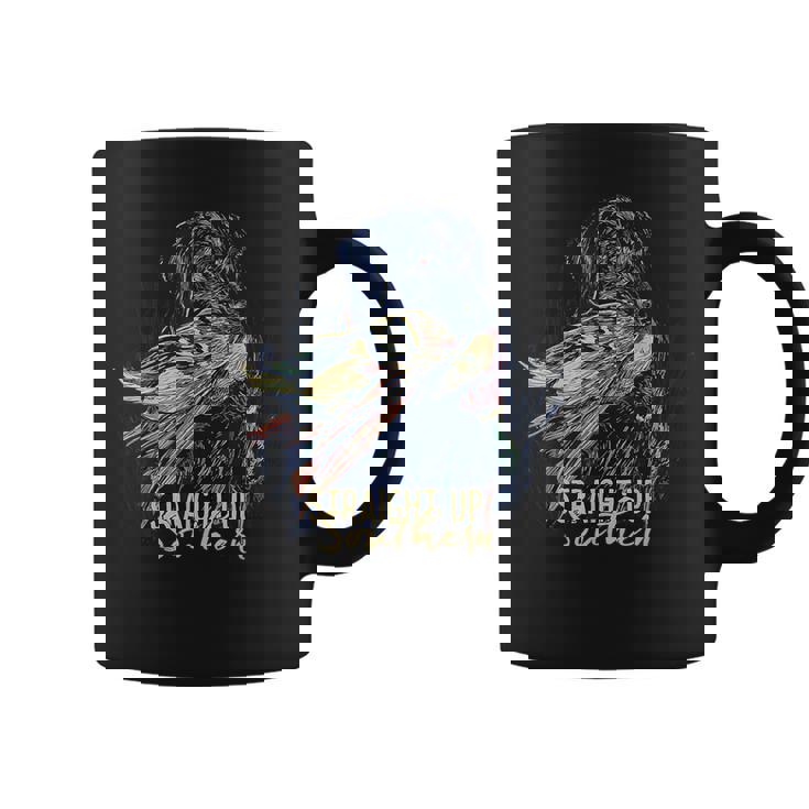 Straight Up Dog Hunting Duck Southern Men's Hunting Coffee Mug