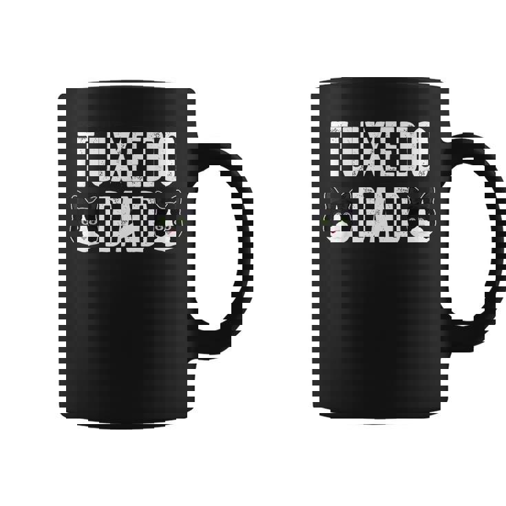 Tuxedo Cat Dad Tuxedo Cat Lover Tuxedo Cat Owner Coffee Mug
