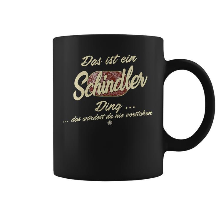 Women's Das Ist Ein Schindler Ding Family Schindler With-Neck Tassen