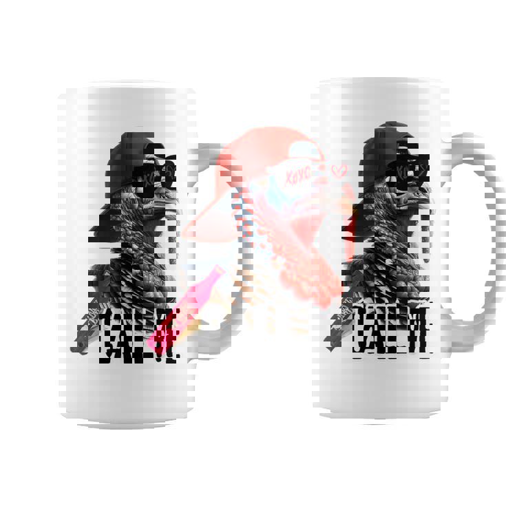 Call Me Turkey Hunter Hunting Season Cute Turkey Hunting Coffee Mug