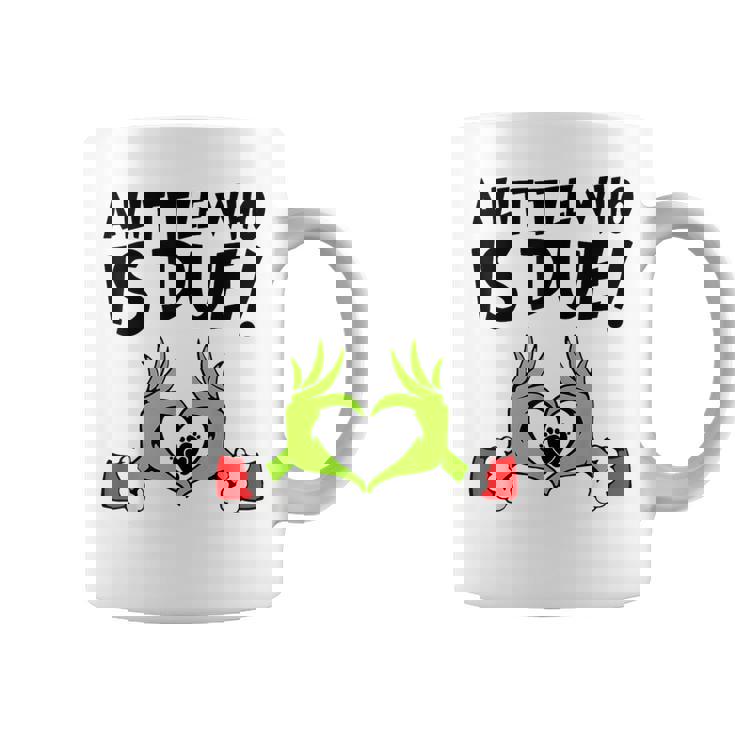 Christmas Pregnancy A Little Who Is Due Mom Coffee Mug