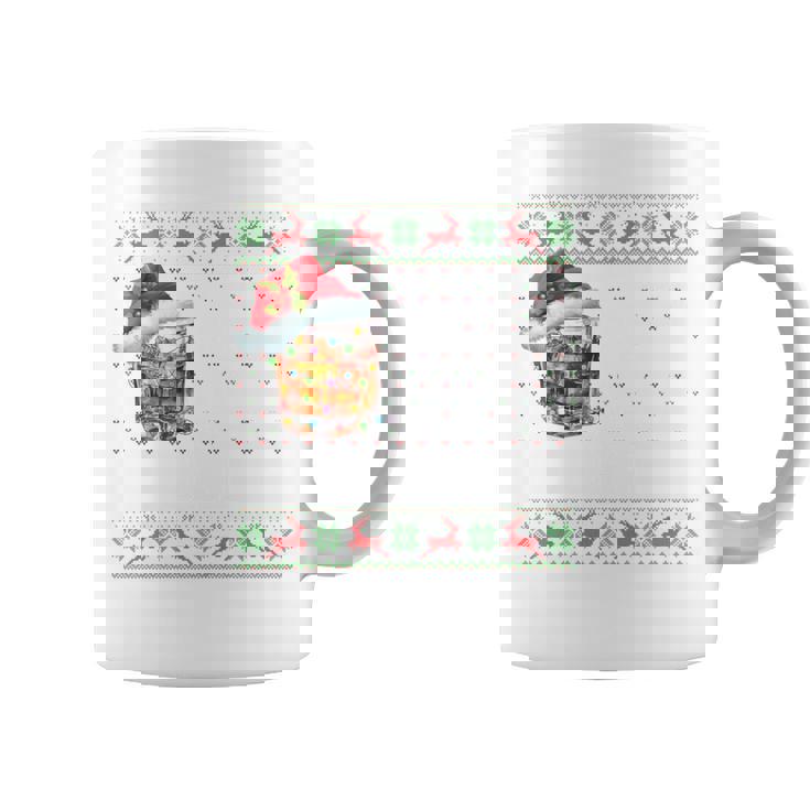 I'm Full Of Holiday Spirit It’S Called Bourbon Ugly Sweater Coffee Mug