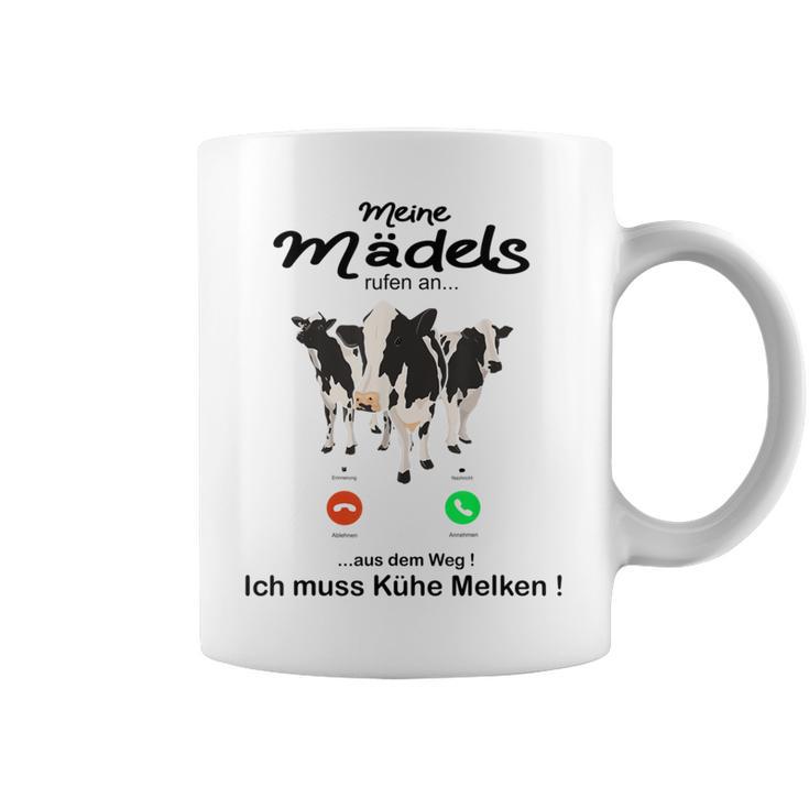 Meine Mäds Rufen An Aus Dem Weg Ich Muss Kühe Melken Cow S Tassen