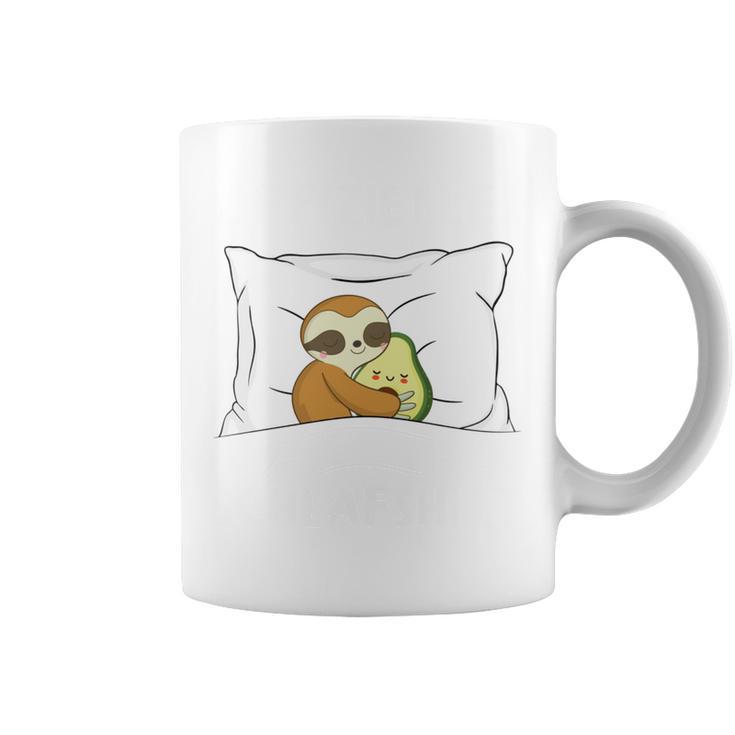 Official Sleep Sloth Avocado Pyjamas Tassen