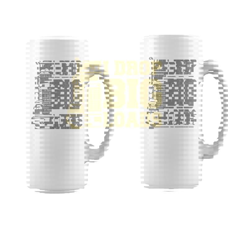 Truck Trucker Driver Big Rig Semi-Trailer Dad Coffee Mug