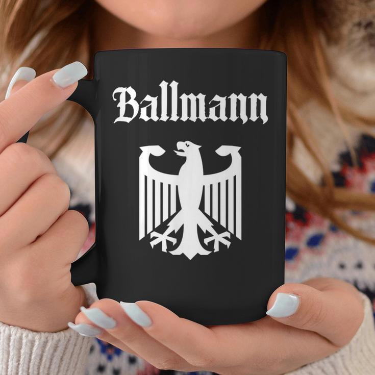 Ballmann Deutscher Nachname Familie Nachname Deutschland Tassen Lustige Geschenke