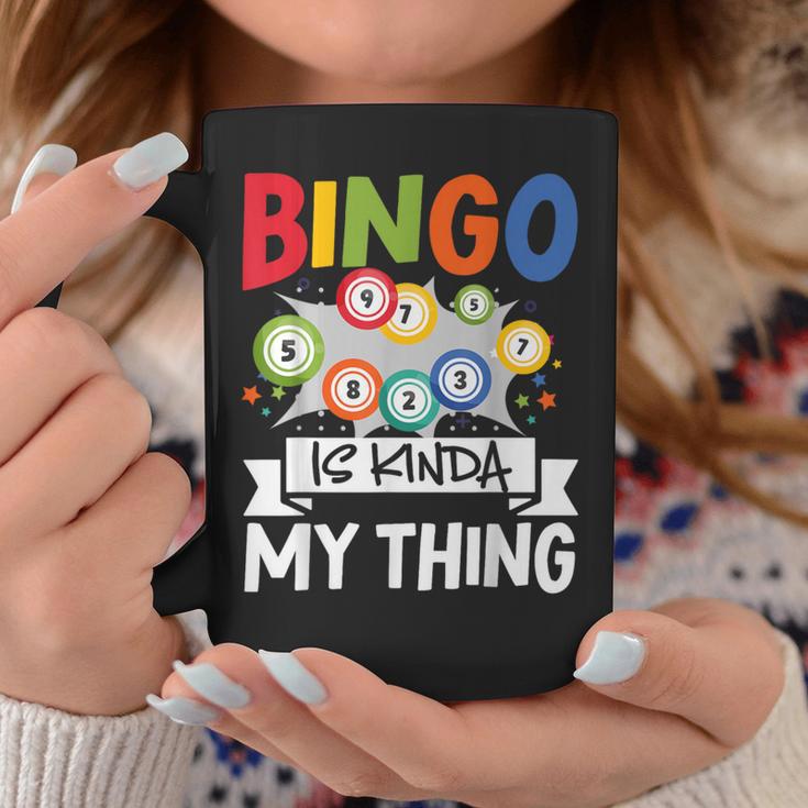 Bingo Ist Irgendwie Mein Ding Lustiges Glücksspiel Tassen Lustige Geschenke