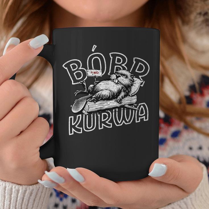 Bober Bóbr Kurwa Polish Flannelette Piwo Tassen Lustige Geschenke