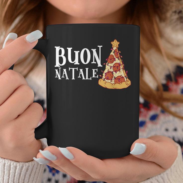 Buon Natale Christmas Italy Pizza Tassen Lustige Geschenke