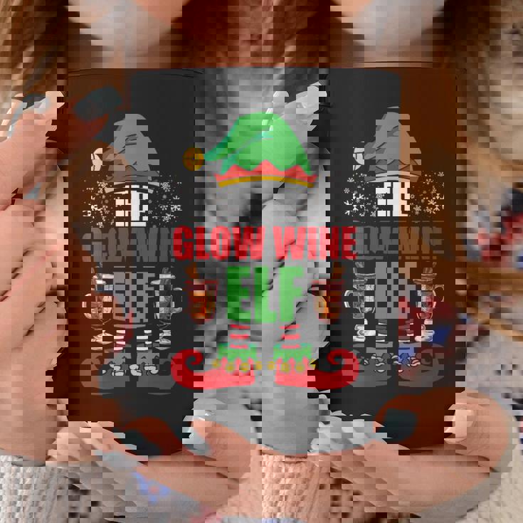 Christmas Market GLOW WINE ELF Merry Mulled Wine Christmas Graphic Print Coffee Mug Unique Gifts