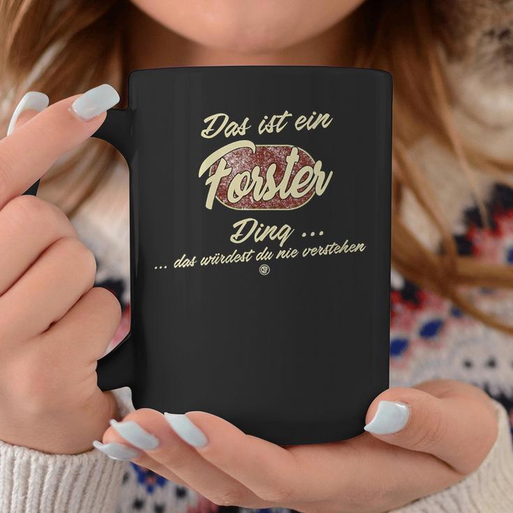 Damen Das Ist Ein Forster Ding Lustiges Familie Forster Mit-Ausschnitt Tassen Lustige Geschenke