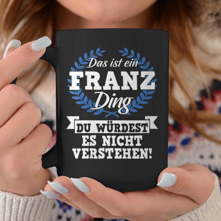 Damen Das Ist Ein Franz Ding Du Würdest Es Nichterstehen Mit-Ausschnitt Tassen Lustige Geschenke