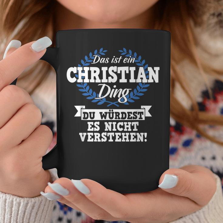 Das Ist Ein Christian Ding Du Würdest Es Nicht Understand Tassen Lustige Geschenke