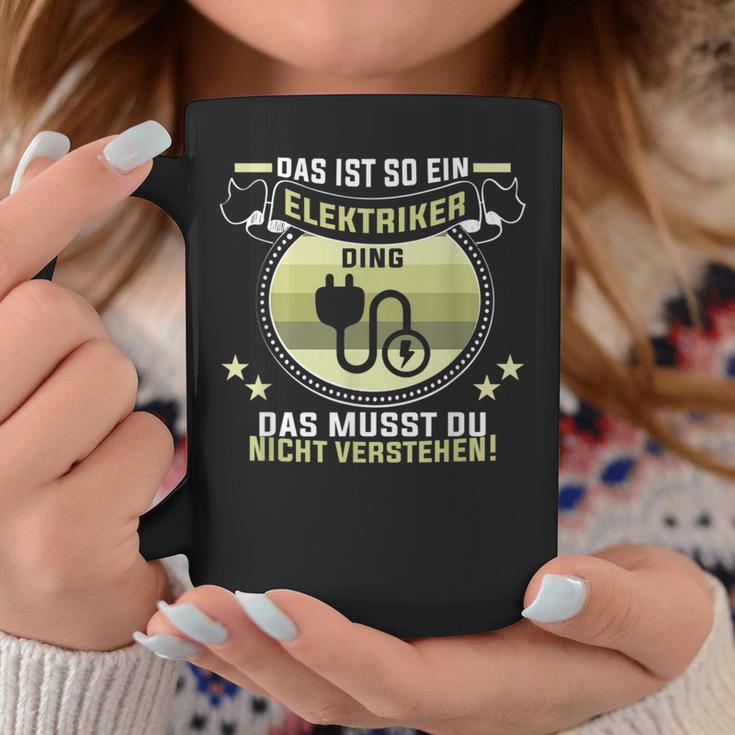 Das Ist So Ein Elektriker Ding Elektroniker Elektriker Tassen Lustige Geschenke