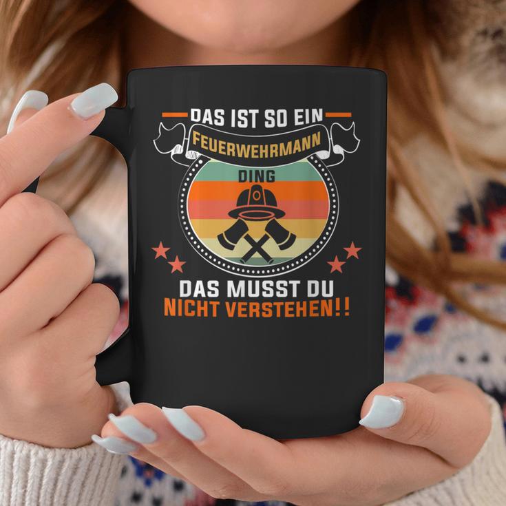 Das Ist So Ein Feuerwehrmann Ding Feuerwehr Feuerwehrmann Tassen Lustige Geschenke