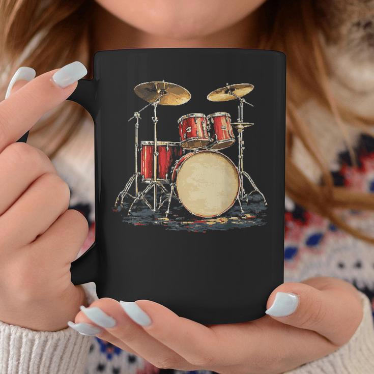 Ensemble De Batterie Motif Instrument De Musique Tasse Cadeaux drôles