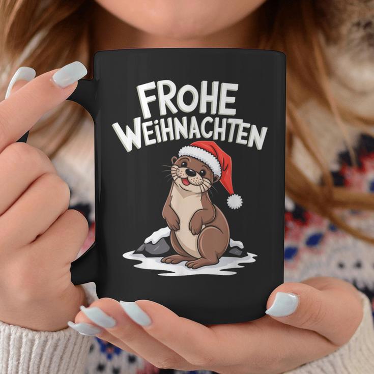 Frohe Weihnachten Otter Frohe Weihnachten Tassen Lustige Geschenke