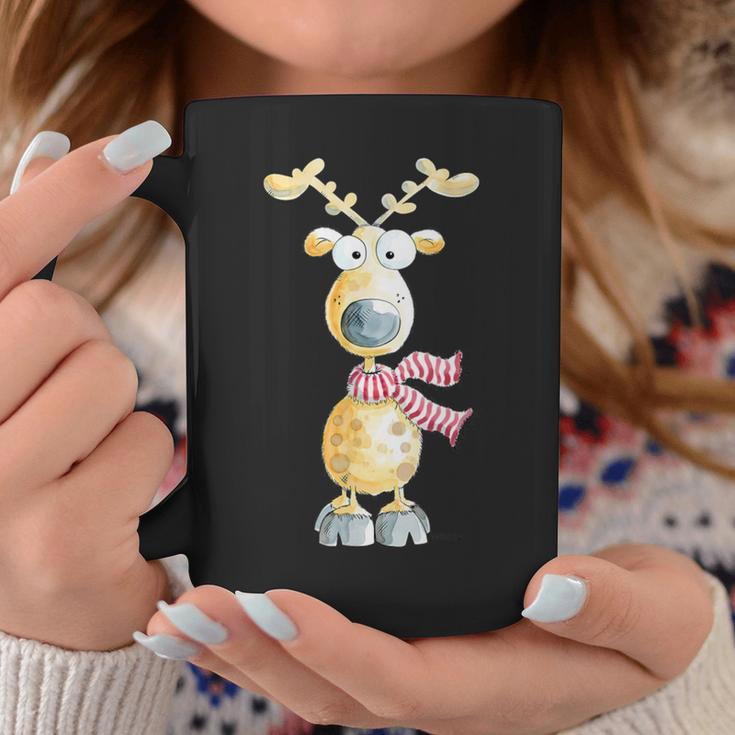 Winter Reindeer I Deer Wild Animal Elk Animal Motif Tassen Lustige Geschenke