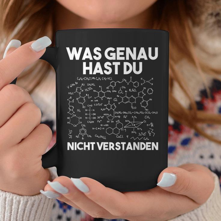 Was Genau Hast Du Nichterstanden Chemie Chemiker Laboratory Tassen Lustige Geschenke