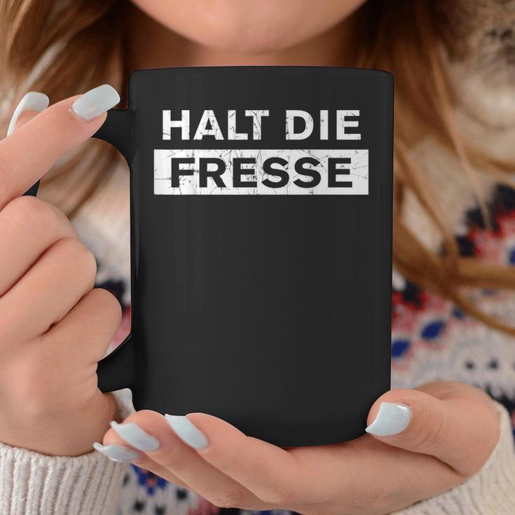 Halt Die Fresse Schnauze Maul Tassen Lustige Geschenke