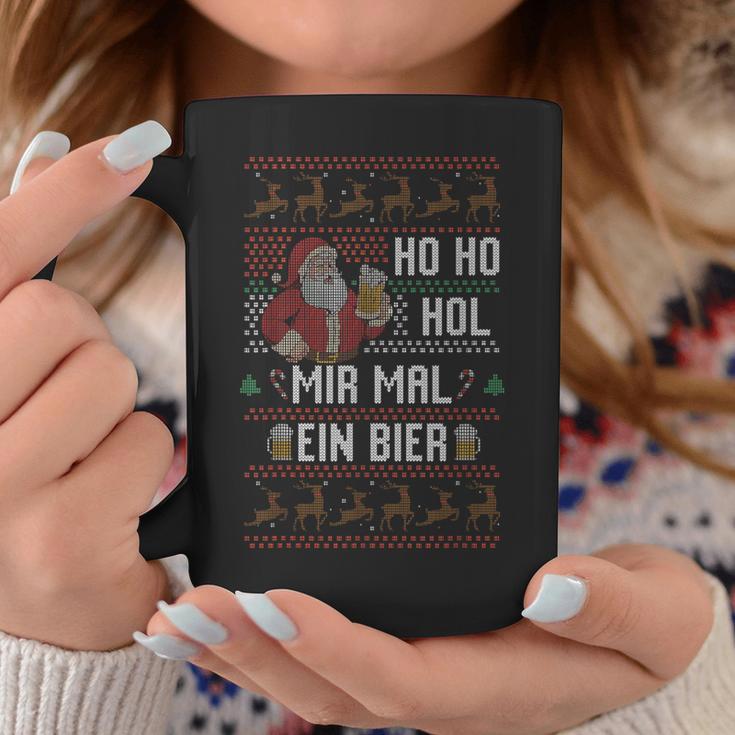 Ho Ho Hol Mir Mal Ein Bier Christmas Tassen Lustige Geschenke