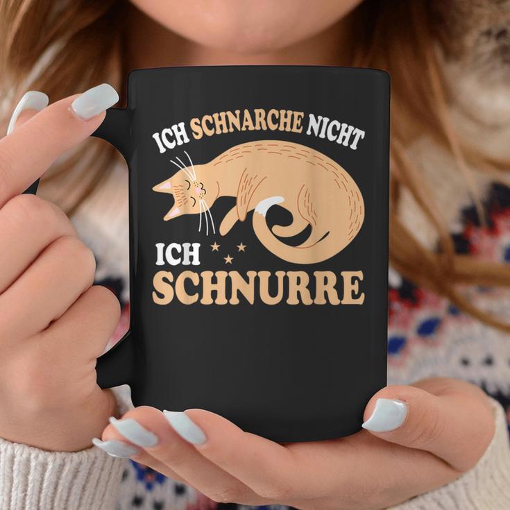 Ich Schnarche Nicht Ich Schnurre Katzen Official Sleep Tassen Lustige Geschenke