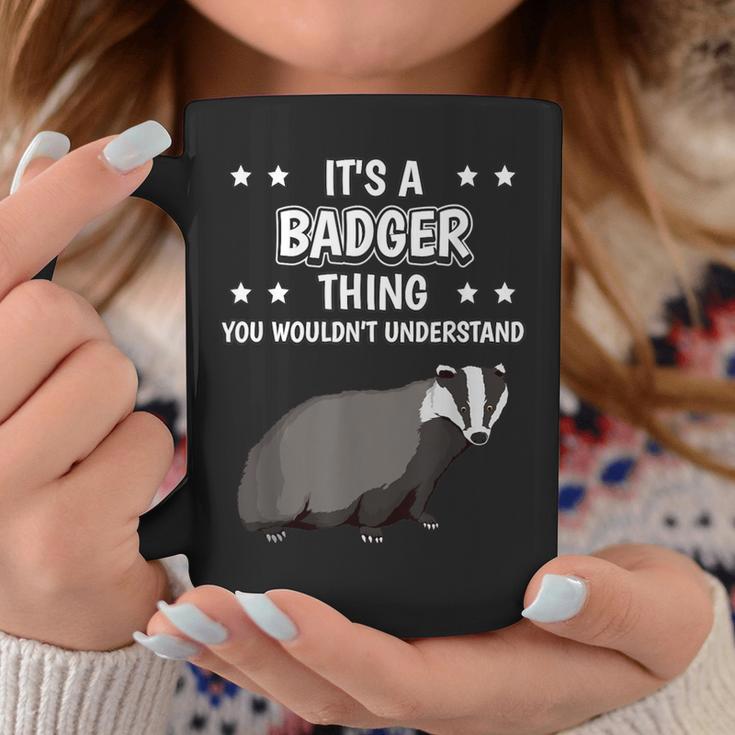 Ist So Ein Dachs Ding Saying Badger Tassen Lustige Geschenke