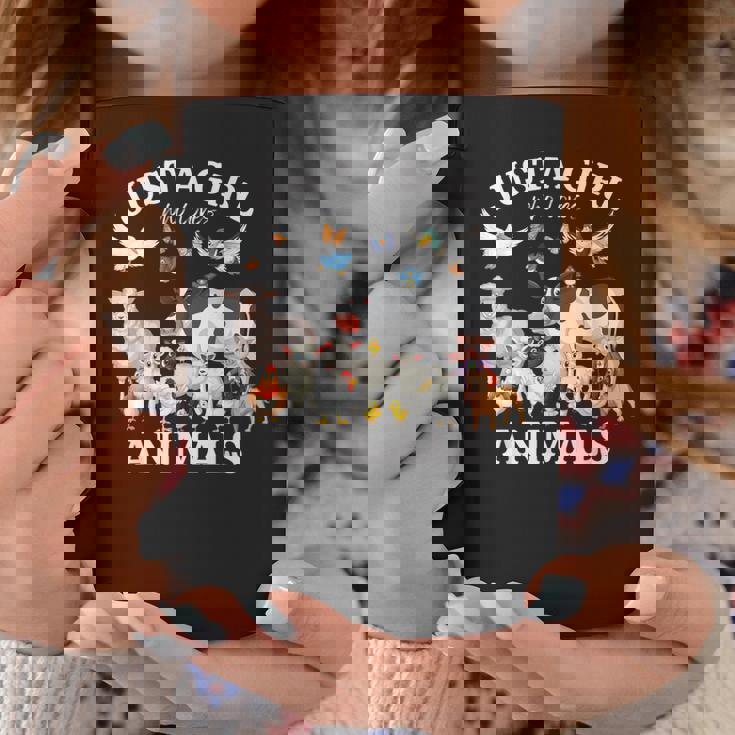 Just A Girl Who Loves Animals For Girls Who Love Animals Coffee Mug Personalized Gifts Just A Girl Who Loves Animals For Girls Who Love Animals Coffee Mug Personalized Gifts