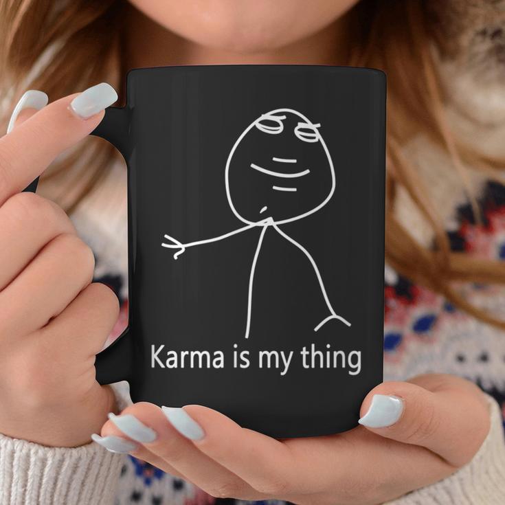 Karma Ist Mein Ding Tassen Lustige Geschenke