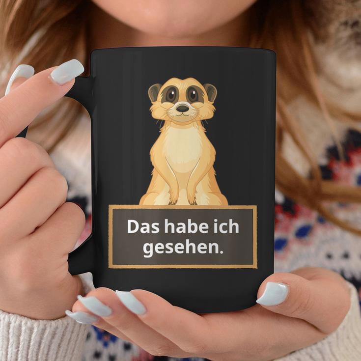 Lehrer Das Habe Ich Gesehen Erdmännchen Saying Tassen Lustige Geschenke