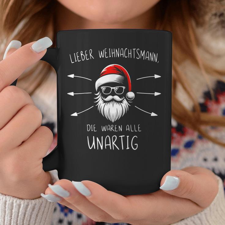 Lustiges Weihnachtsmann Waren Alle Unartig Christmas Tassen Lustige Geschenke