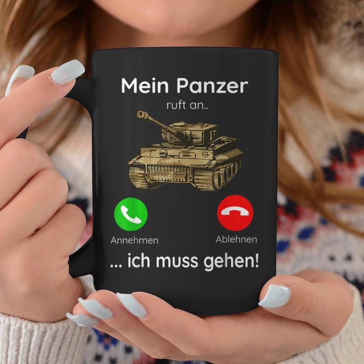 Mein Panzer Ruft An Ich Muss Gehen Tassen Lustige Geschenke