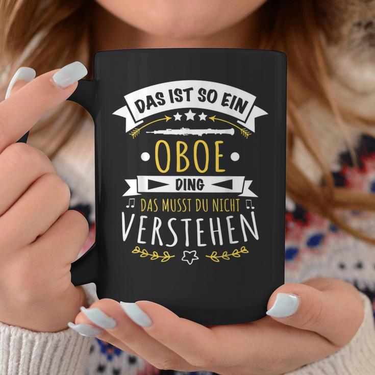 Oboist Oboe Musician Das Ist So Ein Oboe Ding Tassen Lustige Geschenke