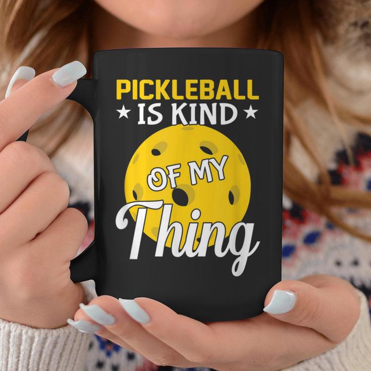 Pickleball Ist Irgendwie Mein Ding Pickleball-Liebhaber Tassen Lustige Geschenke