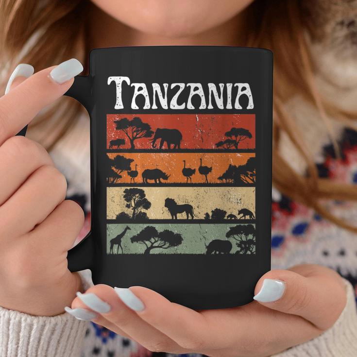 Retro Africa Tanzania Safari Travel Tanzania Tour Tassen Lustige Geschenke