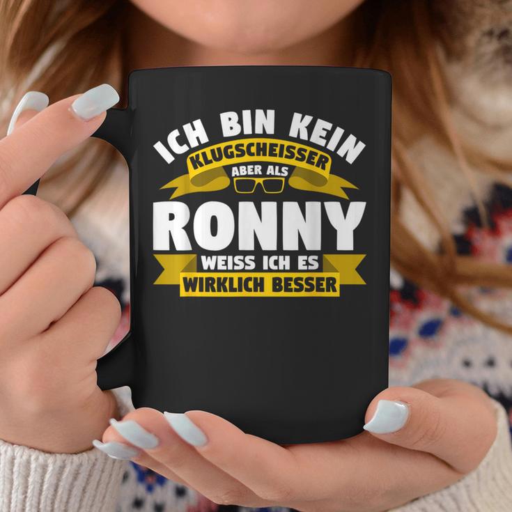 Ronny Ich Bin Kein Klugscheisser Tassen Lustige Geschenke