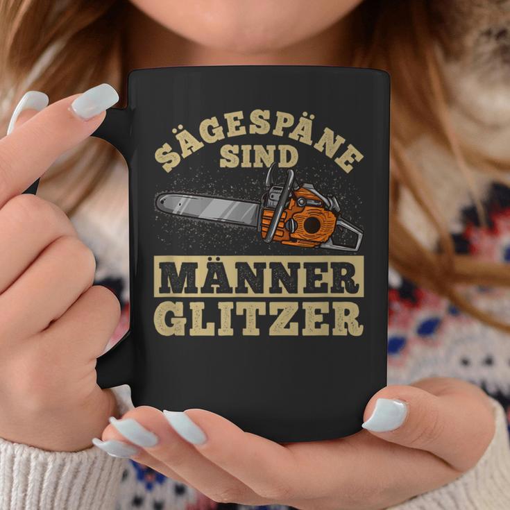 Sägespäne Sind Männer Glitter I Lumberjack Chainsaw Tassen Lustige Geschenke