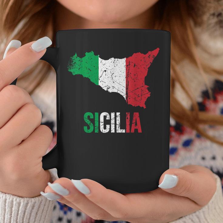 Sicilia Bella Italia Sicily Tassen Lustige Geschenke