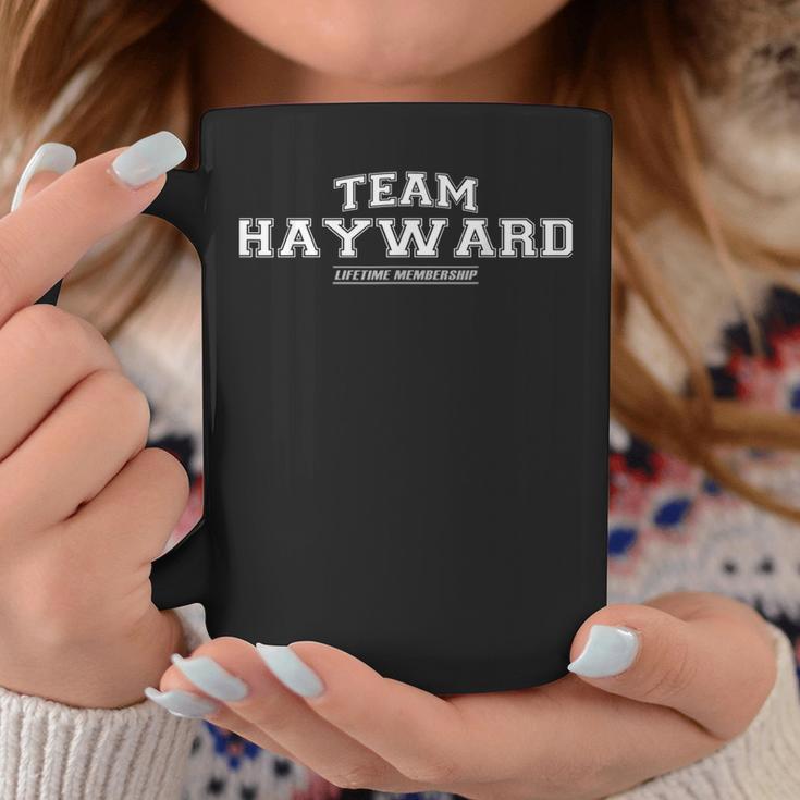 Team Hayward Stolzer Familiennachname Nachname Geschenk Tassen Lustige Geschenke